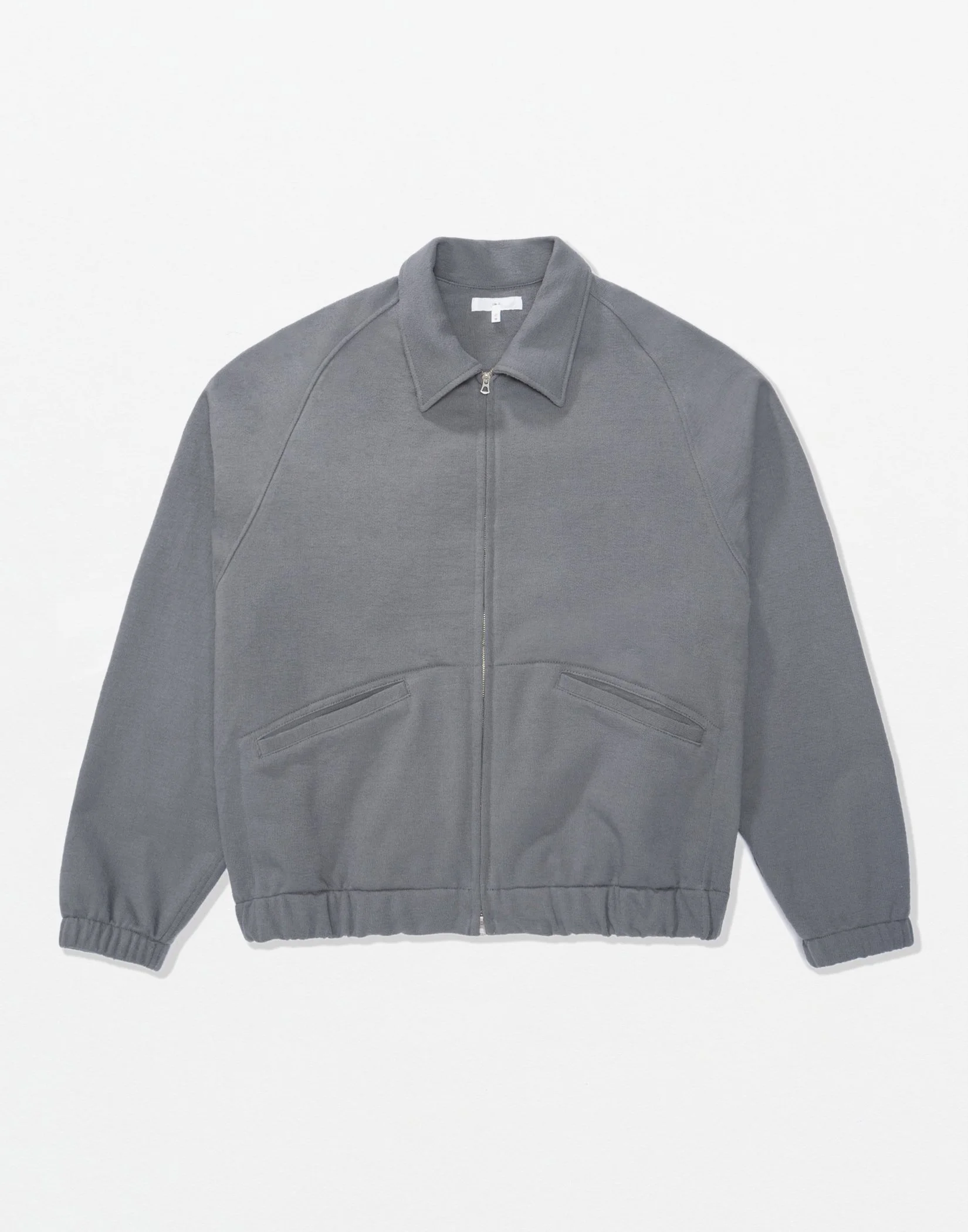 SSSTEIN - SULFER DYED BRUSHED CHINO ZIP JACKET (BROWN) — EQUIPMENT